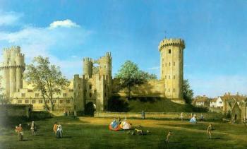 Canaletto : Warwick Castle, The East Front II